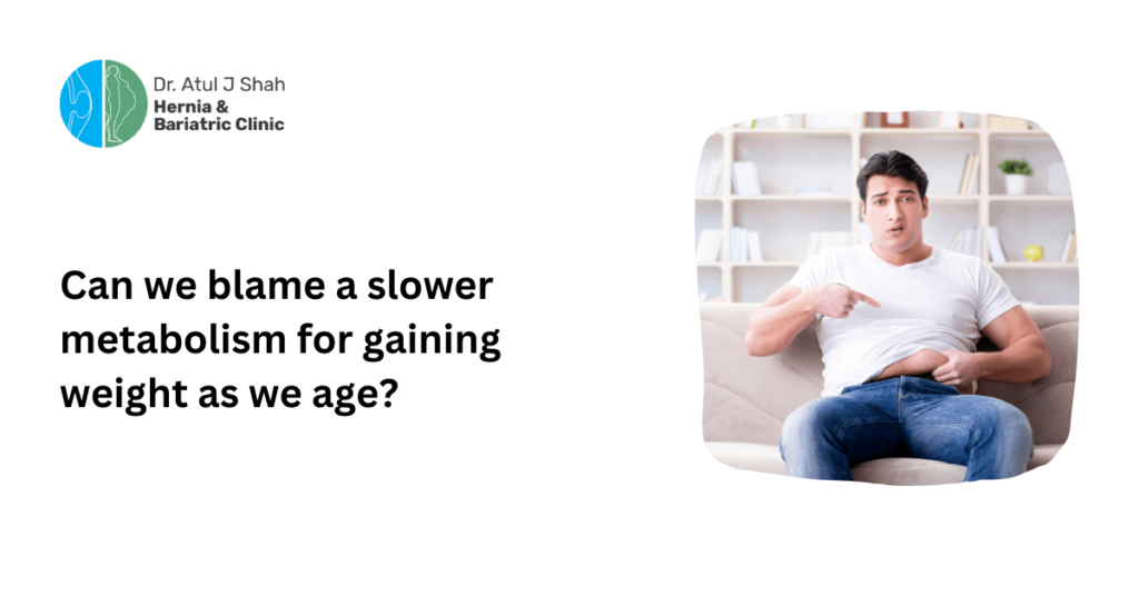 Can we blame a slower metabolism for gaining weight as we age?